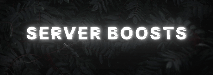 Server Boosts